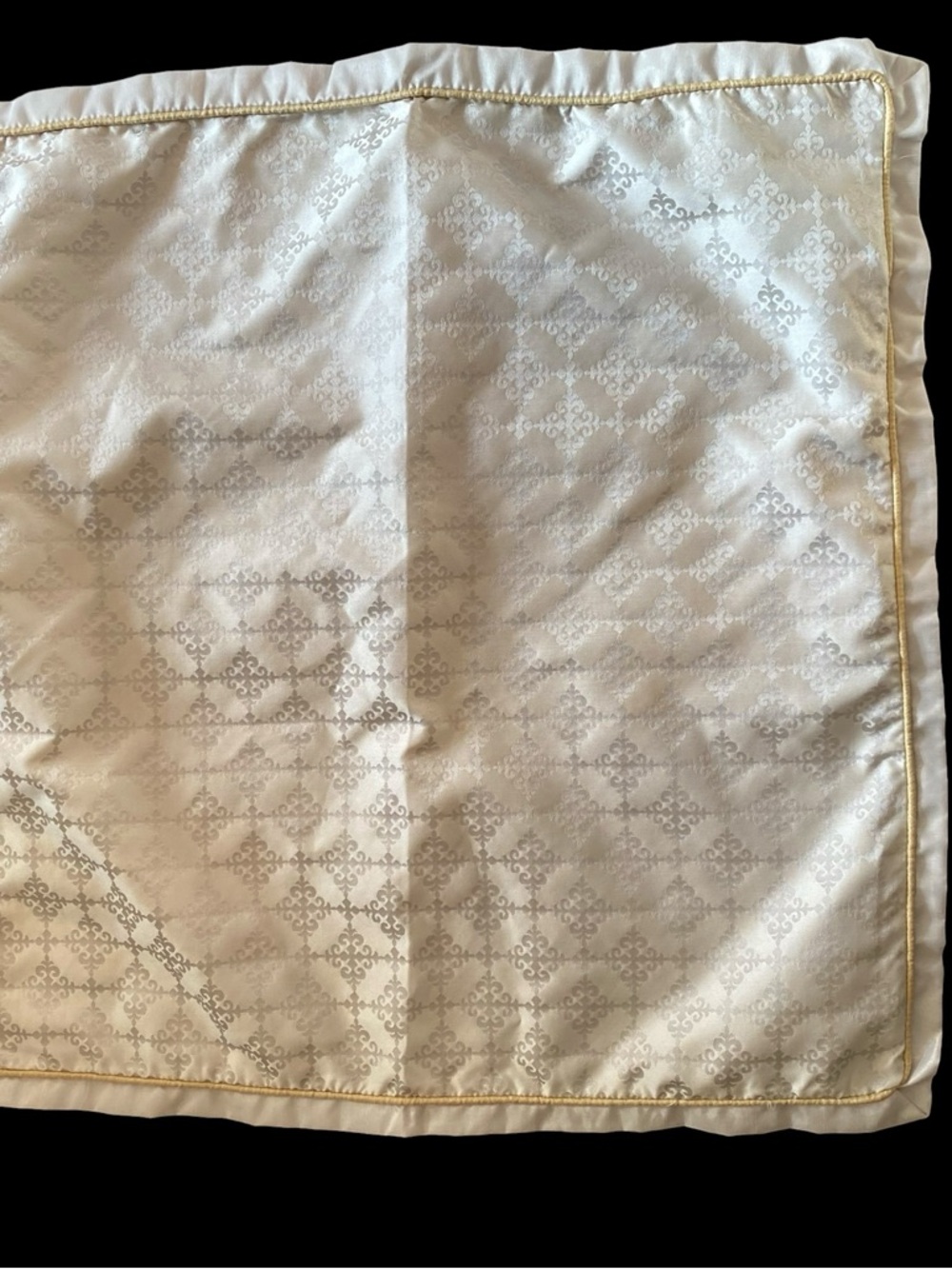 Martha Stewart Silver and Tan Euro Shams, Set of 2 - Picture 7 of 8